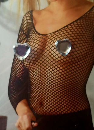 Mandy Mystery Fishnet shirt long sleeve goth cyber sexy maglia rete spandex, marque: gothic, état: Neuf avec étiquette, taille: Taille unique, 15,00 €, 16,45 € Protection acheteurs incluse