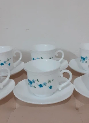 Service à café 12 pièces Arcopal vintage, brand: Arcopal, condition: Very good, €10.00, €11.20 includes Buyer Protection