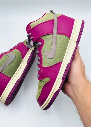 Chaussures / basket Nike Dunk High dynamic Berry vert / kaki / violet 41, brand: Nike, condition: Good, size: 41, €29.99, €32.19 includes Buyer Protection Pro