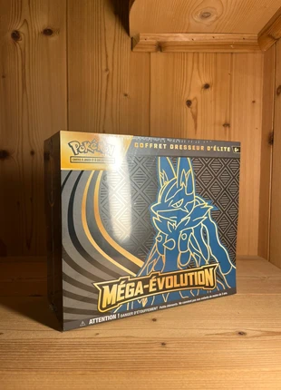 Coffret Pokémon Lucario Méga Évolution – ETB FR – Scellé, marke: Pokémon, zustand: Neu, mit Etikett, 77,00 €, 81,55 € inklusive Vinted-Käuferschutz