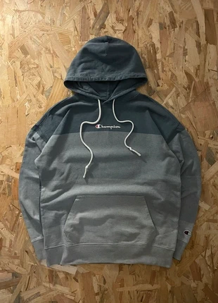 Sweat Champion Hoodie Gris Logo Vintage Taille S Homme Pull Capuche Streetwear Casual Hiver, brand: Champion, condition: Very good, size: S, €15.00, €16.45 includes Buyer Protection