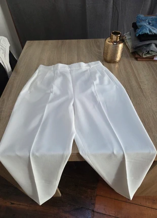 Pantalon blanc, merk: 123, staat: Nieuw met prijskaartje, maat: XXL / 44 / 16, € 25,00, € 26,95 inclusief Kopersbescherming