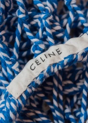 Superbe sac Céline bleu en laine – style filet maille, brand: Céline, condition: New without tags, €59.99, €63.69 includes Buyer Protection