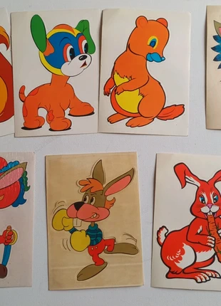 Lotto Adesivi Vintage anni 80, estado: Bom, €8.00, €9.10 inclui Proteção do Comprador