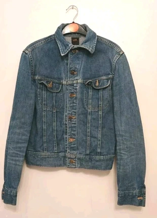 Lee Sanforized Denim Jacket Womens Size Large Blue Button Up Collared, brand: Lee, condition: Good, size: L / 12, £15.00, £16.45 includes Buyer Protection