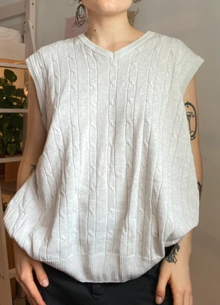 vintage vest wool beige, marque: Vintage, état: Très bon état, taille: L / 40 / 12, 13,00 €, 14,35 € Protection acheteurs incluse