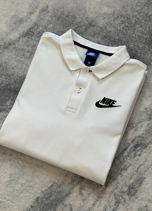 Polo Nike blanc logo brodé noir taille S, brand: Nike, condition: Very good, size: S, €27.99, €30.09 includes Buyer Protection Pro
