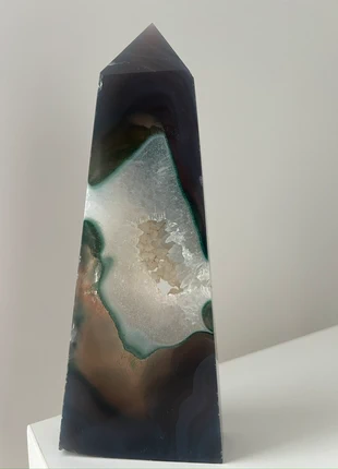 620g Druzy Agate crystal Tower, brand: druzy agate, condition: Very good, £28.00, £30.10 includes Buyer Protection