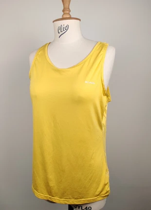 Débardeur de sport Columbia jaune dentelle - Taille L, marque: Columbia, état: Très bon état, taille: L / 40 / 12, 14,90 €, 16,35 € Protection acheteurs incluse