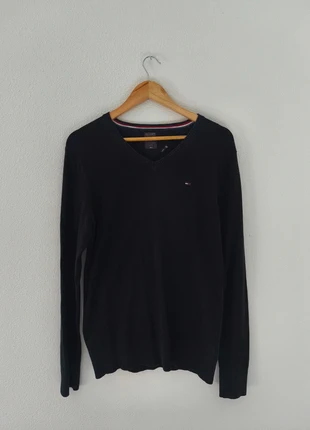 Pull col V noir Tommy Hilfiger taille L homme, marque: Tommy Hilfiger, état: Très bon état, taille: L, 10,00 €, 11,20 € Protection acheteurs incluse