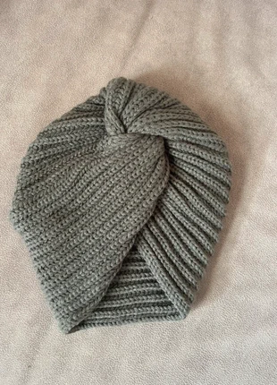 Gorro lana gris estilo turbante | Grey wool turban-style hat | Chapeau turban en laine grise, marque: Local, état: Neuf sans étiquette, taille: Taille unique, 5,00 €, 5,95 € Protection acheteurs incluse
