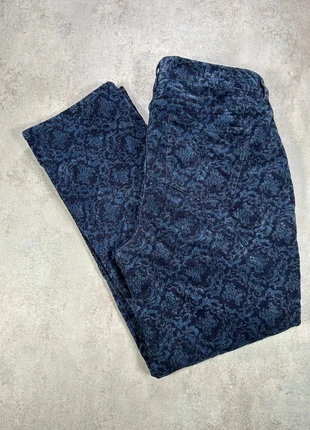 Pantalon Vintage En Velours Côtelé / Corduroy Talbots bleu nuit damassé taille 14WP, marque: Vintage Dressing, état: Très bon état, taille: XL / 42 / 14, 30,00 €, 32,20 € Protection acheteurs (Pro) incluse