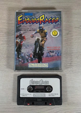 Enduro Racer ZX Spectrum 48K 128K Game Cassette Activision Tested & Working, condition: Good, £6.95, £8.00 includes Buyer Protection Pro