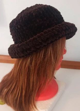 Gorro marrón oscuro, marca: Local, estado: Nuevo sin etiquetas, tamaño: Talla única, 4,00 €, 4,90 € Protección al comprador incluida