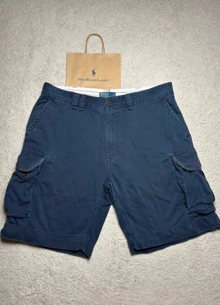 Short cargo Ralph Lauren marine W40, marke: Ralph Lauren, zustand: Sehr gut, größe: W40 | DE 56, 29,00 €, 31,15 € beinhaltet Vinted-Käuferschutz Pro