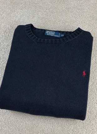 Pull ras de cou col rond Ralph Lauren bleu marine taille XXL classique, brand: Ralph Lauren, condition: Very good, size: XXL, €28.00, €30.10 includes Buyer Protection