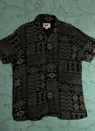 Camisa estampada de Pull & Bear, marque: Pull & Bear, état: Très bon état, taille: M, 3,00 €, 3,85 € Protection acheteurs incluse