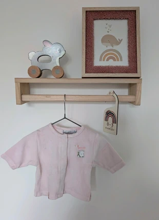 🌸 1 mois 🌸 Gilet tout doux rose pâle - Kiabi - très bon état, marke: Kiabi, zustand: Sehr gut, größe: 1-3 Monate / 56, 2,50 €, 3,33 € inklusive Vinted-Käuferschutz