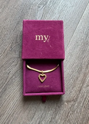 Leuke roestvrij staal hart ketting, marque: My Jewellery, état: Neuf sans étiquette, 7,50 €, 8,58 € Protection acheteurs incluse