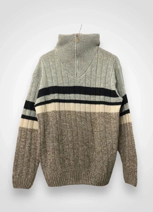 Pull épais vintage 1/4 zip col montant, brand: Vintage Dressing, condition: Very good, size: XXL, €19.00, €20.65 includes Buyer Protection Pro