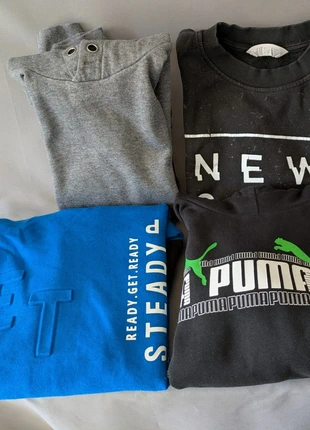 Lot de 4 sweats à capuche garçon tailles 10-12 ans Puma H&M Zara, marque: Puma, état: Très bon état, taille: 10 ans / 140 cm, 12,00 €, 13,30 € Protection acheteurs (Pro) incluse