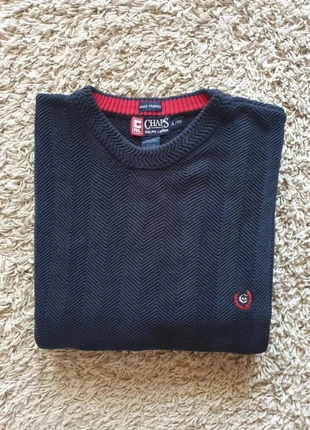 Pull Col rond taille XL marine Chaps Ralph Lauren, marca: Ralph Lauren, estado: Muito bom, tamanho: XL, €29.00, €31.15 inclui Proteção do Comprador