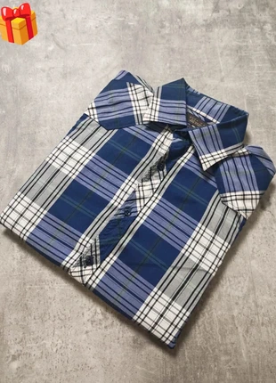 C18 / Chemise à carreaux bleu Zara Man S Slim Fit, brand: Zara Man, condition: Very good, size: S, €9.90, €11.10 includes Buyer Protection