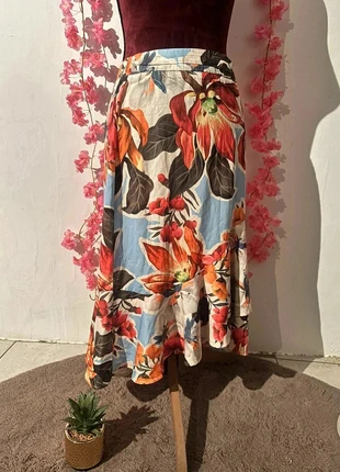 Jupe longue fleurie Shein Taille S Évasée & estivale, marke: Shein, zustand: Sehr gut, größe: S / 36 / 8, 7,00 €, 8,05 € inklusive Vinted-Käuferschutz