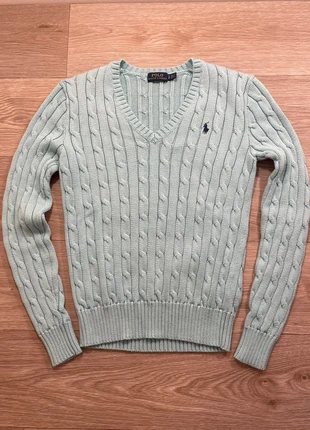 Pull Ralph Lauren torsadée Colle V très bon état taille S femme, marque: Ralph Lauren, état: Très bon état, taille: S / 36 / 8, 55,00 €, 58,45 € Protection acheteurs incluse