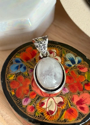 Pendentif en argent pierre de lune, marca: Argent, estado: Muito bom, €12.99, €14.34 inclui Proteção do Comprador