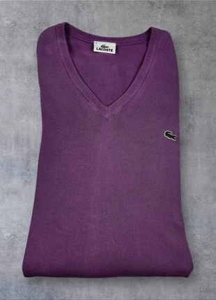 |Pull Lacoste Col V #189 | Mauve | L |, brand: Lacoste, condition: Very good, size: L, €25.00, €26.95 includes Buyer Protection Pro
