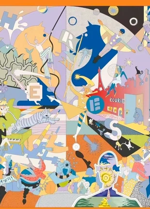 Foulard carré en soie 90cm Neuf, condition: New without tags, €18.00, €19.60 includes Buyer Protection