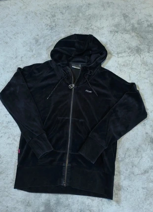 veste zippée à capuche reebok velours noir (Taille S), brand: Reebok, condition: Very good, size: S / 36 / 8, €25.00, €26.95 includes Buyer Protection Pro