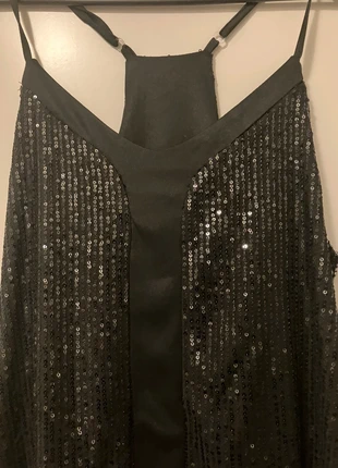 Zwarte top met pailletten, état: Très bon état, taille: L / 40 / 12, 4,00 €, 4,90 € Protection acheteurs incluse