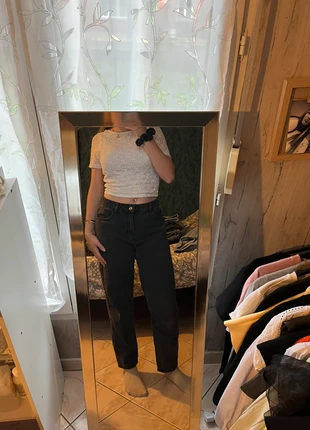 jean mom noir, brand: Shein, condition: Very good, size: M / 38 / 10, €10.00, €11.20 includes Buyer Protection