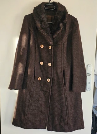 Manteau marron, brand: pure laine, condition: Good, size: M / 38 / 10, €15.99, €17.49 includes Buyer Protection