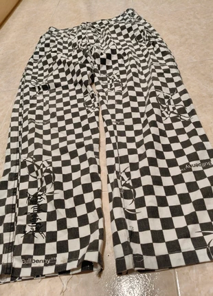 Pantalones Corte Recto a Cuadros, marque: JNCO, état: Très bon état, taille: W33 | FR 42, 10,00 €, 11,20 € Protection acheteurs incluse