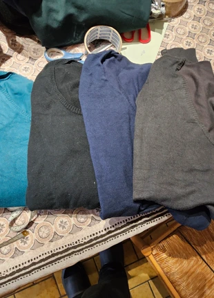 Lot 4 pulls fins, marke: Monoprix, zustand: Gut, größe: XXXL / 46 / 18, 20,00 €, 21,70 € inklusive Vinted-Käuferschutz