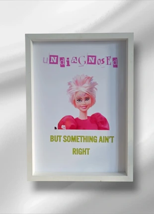 A4 poster print undiagnosed, brand: Art, condition: New without tags, £3.50, £4.38 includes Buyer Protection