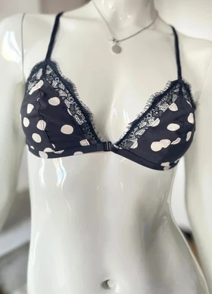 Soutien-gorge triangle Princesse tam.tam x Wear Lemonade – Pois & dentelle – Taille S, marke: Wear Lemonade, zustand: Sehr gut, größe: S, 8,00 €, 9,10 € inklusive Vinted-Käuferschutz