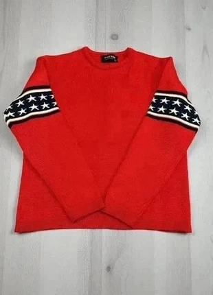 Pull rouge en laine de la marque Demetre 🇺🇸 vintage taille M, marque: demetre, état: Très bon état, taille: M / 38 / 10, 50,00 €, 53,20 € Protection acheteurs (Pro) incluse