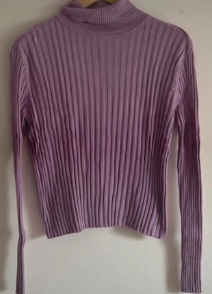 Haut mauve maille côtelée Jennyfer taille L très bon état, brand: Jennyfer, condition: Very good, size: L / 40 / 12, €8.00, €9.10 includes Buyer Protection