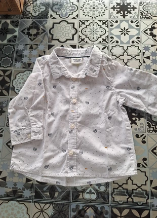 Chemise manches longues 6 mois, marque: Tape à l'œil, état: Neuf sans étiquette, taille: 6-9 mois / 68 cm, 2,00 €, 2,80 € Protection acheteurs incluse