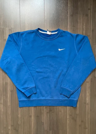 Pull sweat Vintage Nike bleu Swoosh brodé blanc taille M, brand: Nike, condizioni: Nuovo senza cartellino, taglia: M, €26.90, €28.95 include la Protezione acquisti