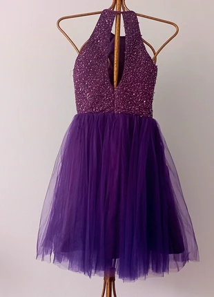 ROBE spécial occasion. Paillettes, sequins, tulle ( dimensions dessous), brand: Chi Chi London, condition: New with tags, size: S / 36 / 8, €70.00, €74.20 includes Buyer Protection