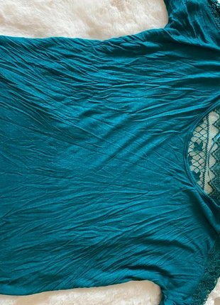 Blouse bleu canard dos dentelle taille S 💙, brand: Vintage Dressing, condizioni: Ottime, taglia: S / IT 40 / EU 36, €4.00, €4.90 include la Protezione acquisti