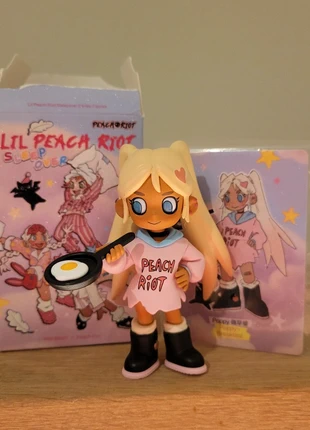 Lil peach riot sleepover poppy breakfast, merk: POPMART, staat: Nieuw zonder prijskaartje, € 12,00, € 13,30 inclusief Kopersbescherming