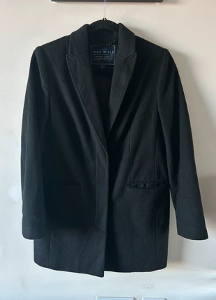 Black wool coat from Jack wills, brand: Jack Wills, condition: Very good, size: S / UK 8-10, £15.00, £16.45 includes Buyer Protection