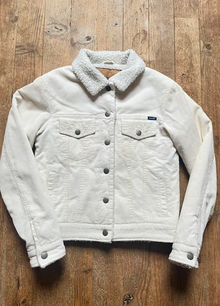 Veste Wrangler Femme Velours Côtelé Blanc Crème Doublée Sherpa Vintage T.8 (S/XS), brand: Wrangler, condition: Very good, size: S / 36 / 8, €50.00, €53.20 includes Buyer Protection