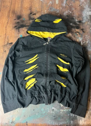 Gothic zipped-up sweater emo core, marca: EMO, estado: Bom, tamanho: S / 36 / 8, €25.00, €26.95 inclui Proteção do Comprador